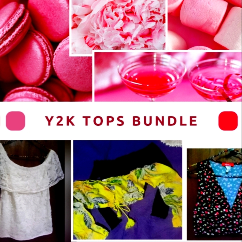 Y2K Tops Bundle L